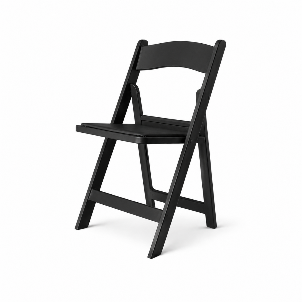 Black Resin Chair