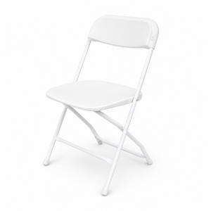 White Plastic Chair rental, event planning, party supplies, equipment rental, celebration, party rentals near me, professional setup