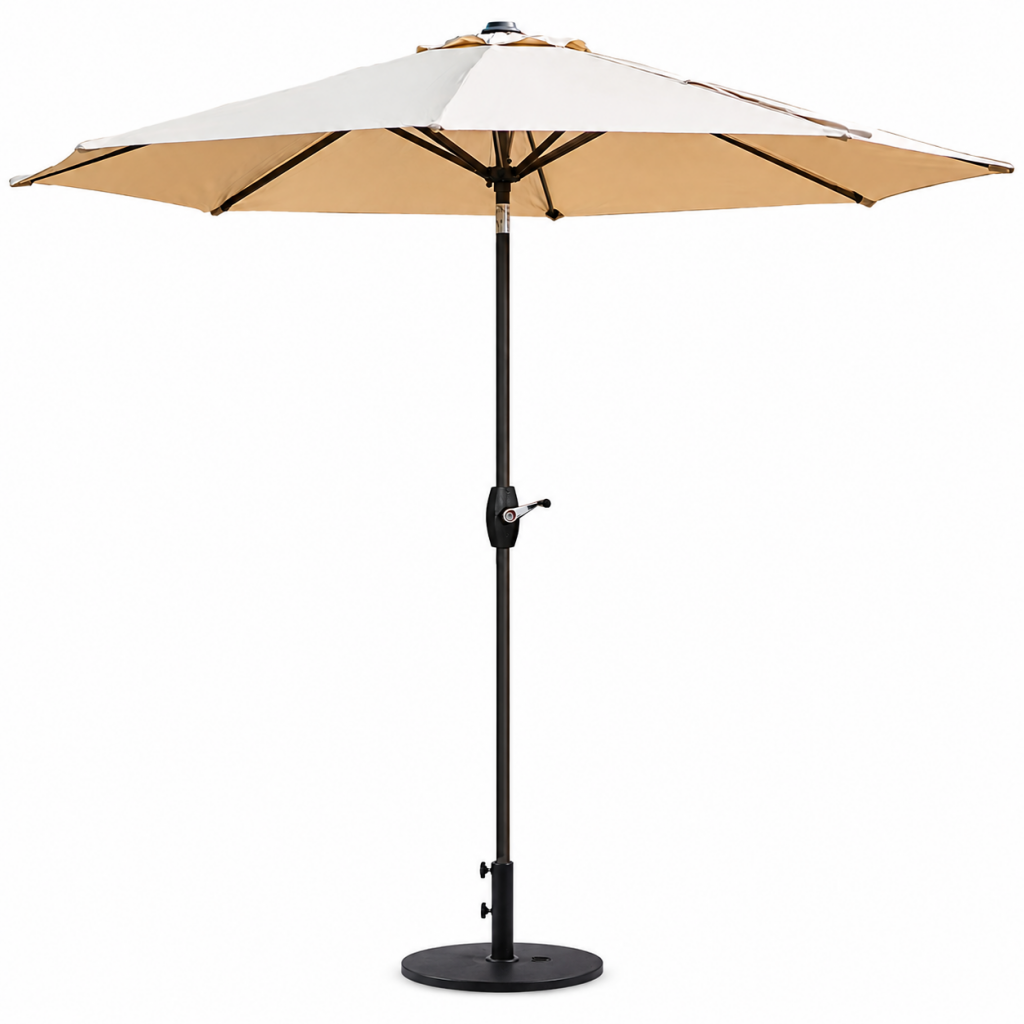 9FT Market Umbrella Beige