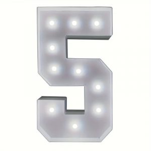 Marquee Number 5 4FT