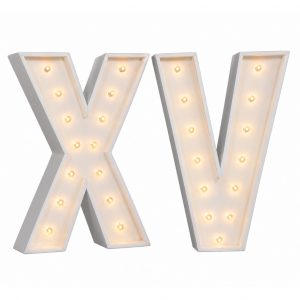 XV 4Ft Marquee Letters